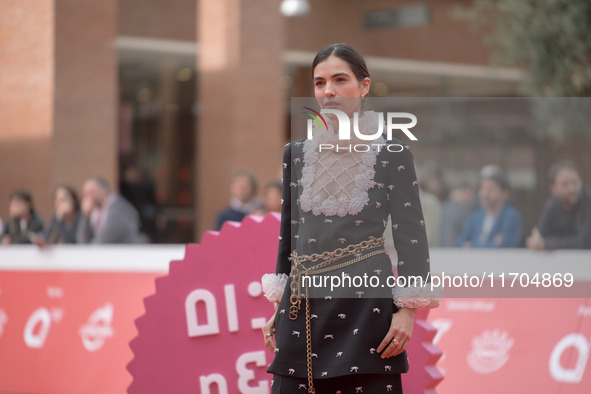 Selene Caramazza attends the ''The Bad Guy - Seconda Stagione'' photocall during the 22nd Alice Nella Citta at Auditorium Parco Della Musica...