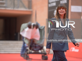 Claudia Pandolfi attends the ''The Bad Guy - Seconda Stagione'' photocall during the 22nd Alice Nella Citta at Auditorium Parco Della Musica...