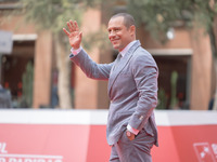 Stefano Accorsi attends the ''The Bad Guy - Seconda Stagione'' photocall during the 22nd Alice Nella Citta at Auditorium Parco Della Musica...