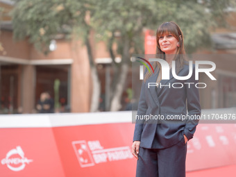 Claudia Pandolfi attends the ''The Bad Guy - Seconda Stagione'' photocall during the 22nd Alice Nella Citta at Auditorium Parco Della Musica...