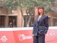 Claudia Pandolfi attends the ''The Bad Guy - Seconda Stagione'' photocall during the 22nd Alice Nella Citta at Auditorium Parco Della Musica...