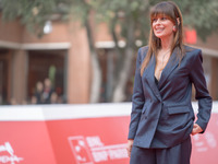 Claudia Pandolfi attends the ''The Bad Guy - Seconda Stagione'' photocall during the 22nd Alice Nella Citta at Auditorium Parco Della Musica...