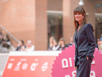 Claudia Pandolfi attends the ''The Bad Guy - Seconda Stagione'' photocall during the 22nd Alice Nella Citta at Auditorium Parco Della Musica...