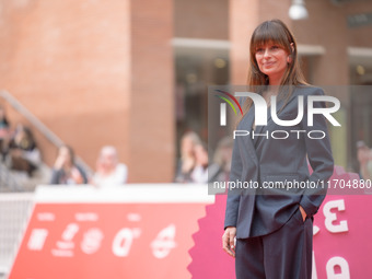 Claudia Pandolfi attends the ''The Bad Guy - Seconda Stagione'' photocall during the 22nd Alice Nella Citta at Auditorium Parco Della Musica...