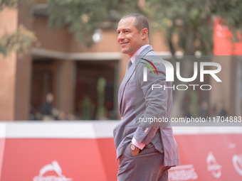 Stefano Accorsi attends the ''The Bad Guy - Seconda Stagione'' photocall during the 22nd Alice Nella Citta at Auditorium Parco Della Musica...