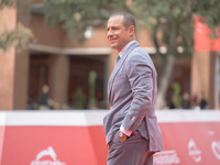 Stefano Accorsi attends the ''The Bad Guy - Seconda Stagione'' photocall during the 22nd Alice Nella Citta at Auditorium Parco Della Musica...