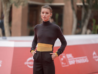 Giulia Maenza attends the ''The Bad Guy - Seconda Stagione'' photocall during the 22nd Alice Nella Citta at Auditorium Parco Della Musica in...