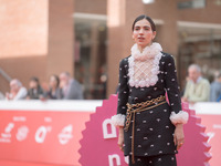 Selene Caramazza attends the ''The Bad Guy - Seconda Stagione'' photocall during the 22nd Alice Nella Citta at Auditorium Parco Della Musica...