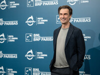 Fabrizio Gifuni attends the ''L'Amica Geniale. Storia Della Bambina Perduta'' photocall during the 19th Rome Film Festival at Auditorium Par...