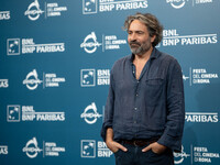 Saverio Costanzo attends the ''L'Amica Geniale. Storia Della Bambina Perduta'' photocall during the 19th Rome Film Festival at Auditorium Pa...