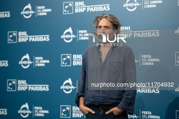 Saverio Costanzo attends the ''L'Amica Geniale. Storia Della Bambina Perduta'' photocall during the 19th Rome Film Festival at Auditorium Pa...