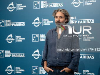 Saverio Costanzo attends the ''L'Amica Geniale. Storia Della Bambina Perduta'' photocall during the 19th Rome Film Festival at Auditorium Pa...