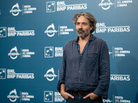 Saverio Costanzo attends the ''L'Amica Geniale. Storia Della Bambina Perduta'' photocall during the 19th Rome Film Festival at Auditorium Pa...