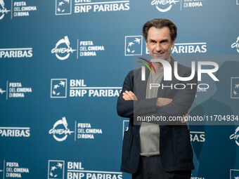 Fabrizio Gifuni attends the ''L'Amica Geniale. Storia Della Bambina Perduta'' photocall during the 19th Rome Film Festival at Auditorium Par...