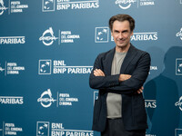 Fabrizio Gifuni attends the ''L'Amica Geniale. Storia Della Bambina Perduta'' photocall during the 19th Rome Film Festival at Auditorium Par...