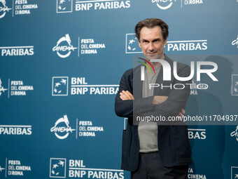 Fabrizio Gifuni attends the ''L'Amica Geniale. Storia Della Bambina Perduta'' photocall during the 19th Rome Film Festival at Auditorium Par...