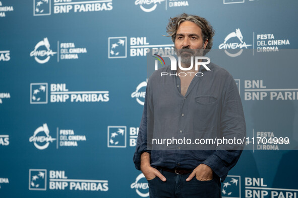 Saverio Costanzo attends the ''L'Amica Geniale. Storia Della Bambina Perduta'' photocall during the 19th Rome Film Festival at Auditorium Pa...