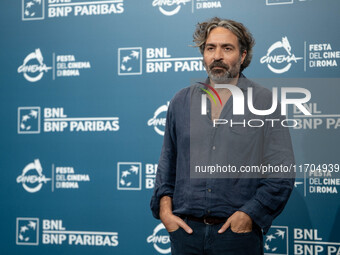 Saverio Costanzo attends the ''L'Amica Geniale. Storia Della Bambina Perduta'' photocall during the 19th Rome Film Festival at Auditorium Pa...