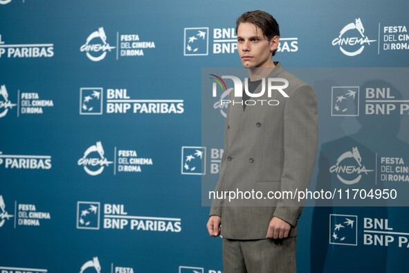 Francesco Di Napoli attends the ''Hey Joe'' photocall during the 19th Rome Film Festival at Auditorium Parco Della Musica in Rome, Italy, on...