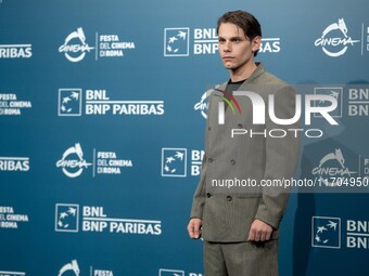 Francesco Di Napoli attends the ''Hey Joe'' photocall during the 19th Rome Film Festival at Auditorium Parco Della Musica in Rome, Italy, on...