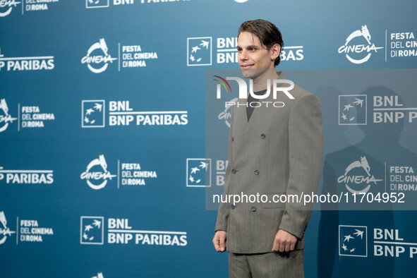 Francesco Di Napoli attends the ''Hey Joe'' photocall during the 19th Rome Film Festival at Auditorium Parco Della Musica in Rome, Italy, on...