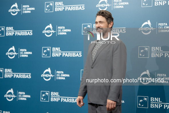 James Franco attends the ''Hey Joe'' photocall during the 19th Rome Film Festival at Auditorium Parco Della Musica in Rome, Italy, on Octobe...