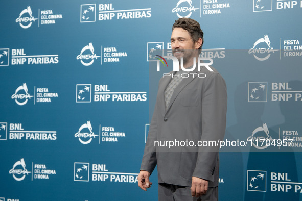 James Franco attends the ''Hey Joe'' photocall during the 19th Rome Film Festival at Auditorium Parco Della Musica in Rome, Italy, on Octobe...