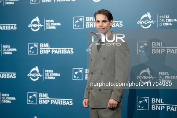 Francesco Di Napoli attends the ''Hey Joe'' photocall during the 19th Rome Film Festival at Auditorium Parco Della Musica in Rome, Italy, on...