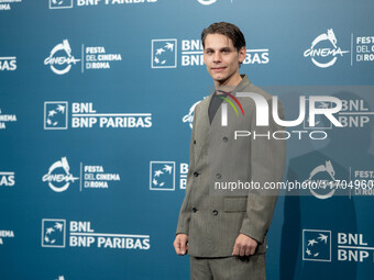 Francesco Di Napoli attends the ''Hey Joe'' photocall during the 19th Rome Film Festival at Auditorium Parco Della Musica in Rome, Italy, on...