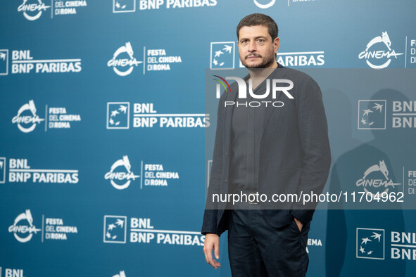 Claudio Giovannesi attends the ''Hey Joe'' photocall during the 19th Rome Film Festival at Auditorium Parco Della Musica in Rome, Italy, on...