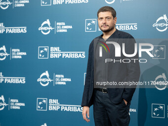 Claudio Giovannesi attends the ''Hey Joe'' photocall during the 19th Rome Film Festival at Auditorium Parco Della Musica in Rome, Italy, on...