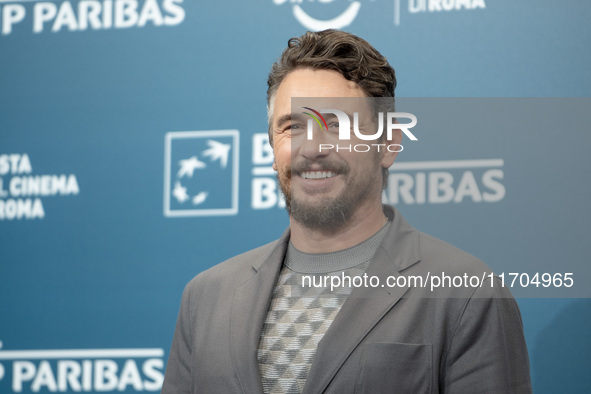 James Franco attends the ''Hey Joe'' photocall during the 19th Rome Film Festival at Auditorium Parco Della Musica in Rome, Italy, on Octobe...