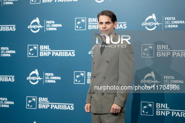 Francesco Di Napoli attends the ''Hey Joe'' photocall during the 19th Rome Film Festival at Auditorium Parco Della Musica in Rome, Italy, on...