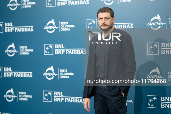 Claudio Giovannesi attends the ''Hey Joe'' photocall during the 19th Rome Film Festival at Auditorium Parco Della Musica in Rome, Italy, on...