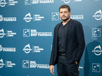 Claudio Giovannesi attends the ''Hey Joe'' photocall during the 19th Rome Film Festival at Auditorium Parco Della Musica in Rome, Italy, on...