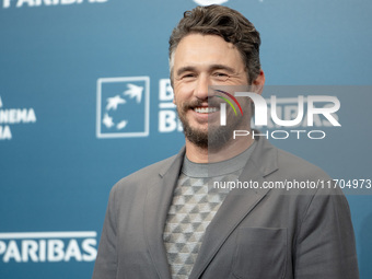 James Franco attends the ''Hey Joe'' photocall during the 19th Rome Film Festival at Auditorium Parco Della Musica in Rome, Italy, on Octobe...