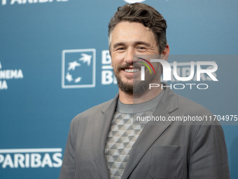 James Franco attends the ''Hey Joe'' photocall during the 19th Rome Film Festival at Auditorium Parco Della Musica in Rome, Italy, on Octobe...