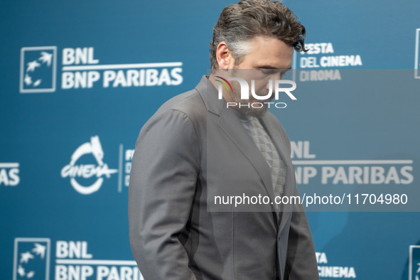 James Franco attends the ''Hey Joe'' photocall during the 19th Rome Film Festival at Auditorium Parco Della Musica in Rome, Italy, on Octobe...