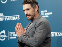 James Franco attends the ''Hey Joe'' photocall during the 19th Rome Film Festival at Auditorium Parco Della Musica in Rome, Italy, on Octobe...