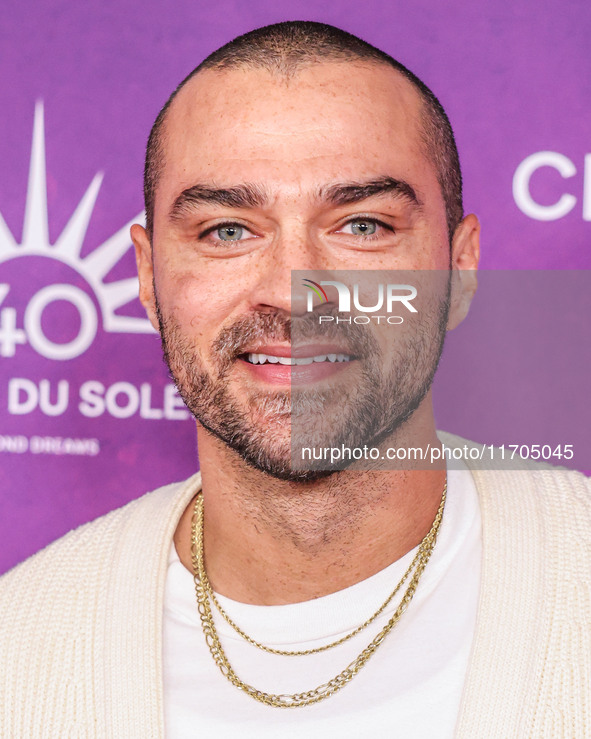 Jesse Williams arrives at Cirque du Soleil's 'KOOZA' Red Carpet Premiere held at the Santa Monica Pier on October 24, 2024 in Santa Monica,...