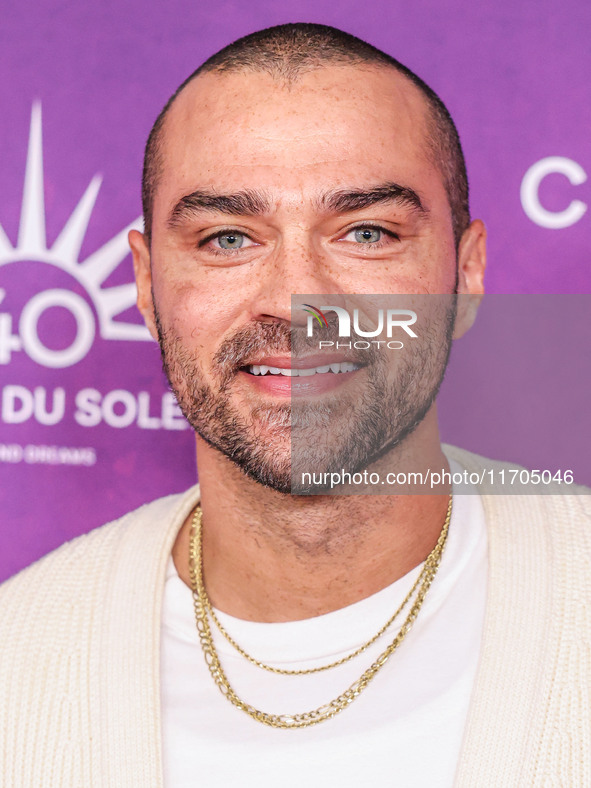 Jesse Williams arrives at Cirque du Soleil's 'KOOZA' Red Carpet Premiere held at the Santa Monica Pier on October 24, 2024 in Santa Monica,...