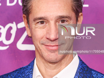 Stephane Lefebvre arrives at Cirque du Soleil's 'KOOZA' Red Carpet Premiere held at the Santa Monica Pier on October 24, 2024 in Santa Monic...