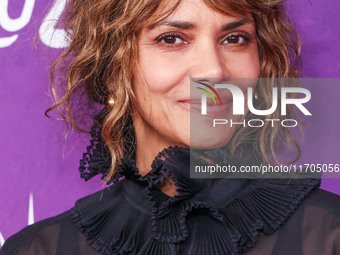 Halle Berry arrives at Cirque du Soleil's 'KOOZA' Red Carpet Premiere held at the Santa Monica Pier on October 24, 2024 in Santa Monica, Los...