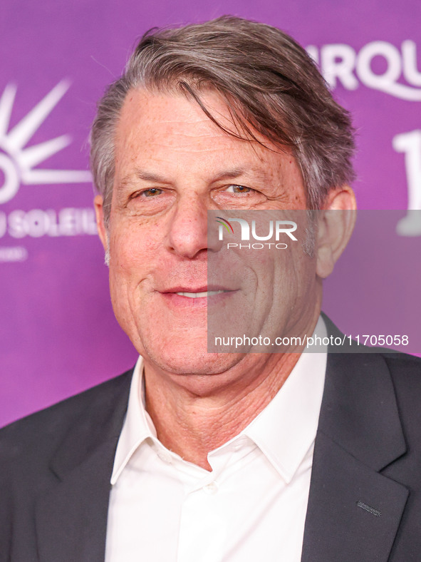 Adam Nimoy arrives at Cirque du Soleil's 'KOOZA' Red Carpet Premiere held at the Santa Monica Pier on October 24, 2024 in Santa Monica, Los...