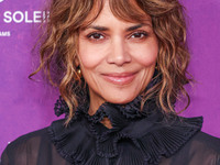 Halle Berry arrives at Cirque du Soleil's 'KOOZA' Red Carpet Premiere held at the Santa Monica Pier on October 24, 2024 in Santa Monica, Los...