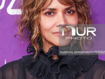 Halle Berry arrives at Cirque du Soleil's 'KOOZA' Red Carpet Premiere held at the Santa Monica Pier on October 24, 2024 in Santa Monica, Los...