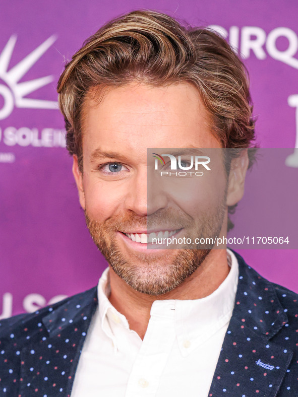 Robby Lariviere arrives at Cirque du Soleil's 'KOOZA' Red Carpet Premiere held at the Santa Monica Pier on October 24, 2024 in Santa Monica,...