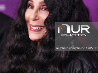 Cher arrives at Cirque du Soleil's 'KOOZA' Red Carpet Premiere held at the Santa Monica Pier on October 24, 2024 in Santa Monica, Los Angele...