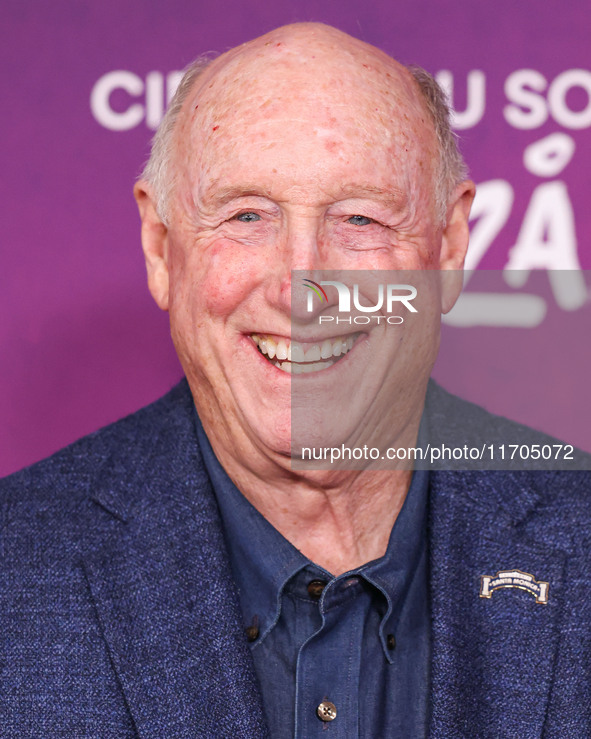 Phil Brock arrives at Cirque du Soleil's 'KOOZA' Red Carpet Premiere held at the Santa Monica Pier on October 24, 2024 in Santa Monica, Los...