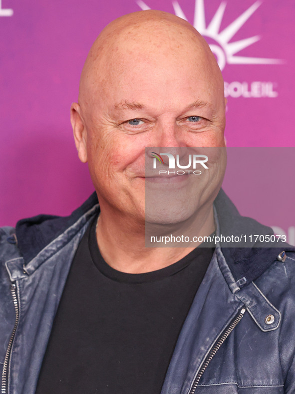 Michael Chiklis arrives at Cirque du Soleil's 'KOOZA' Red Carpet Premiere held at the Santa Monica Pier on October 24, 2024 in Santa Monica,...